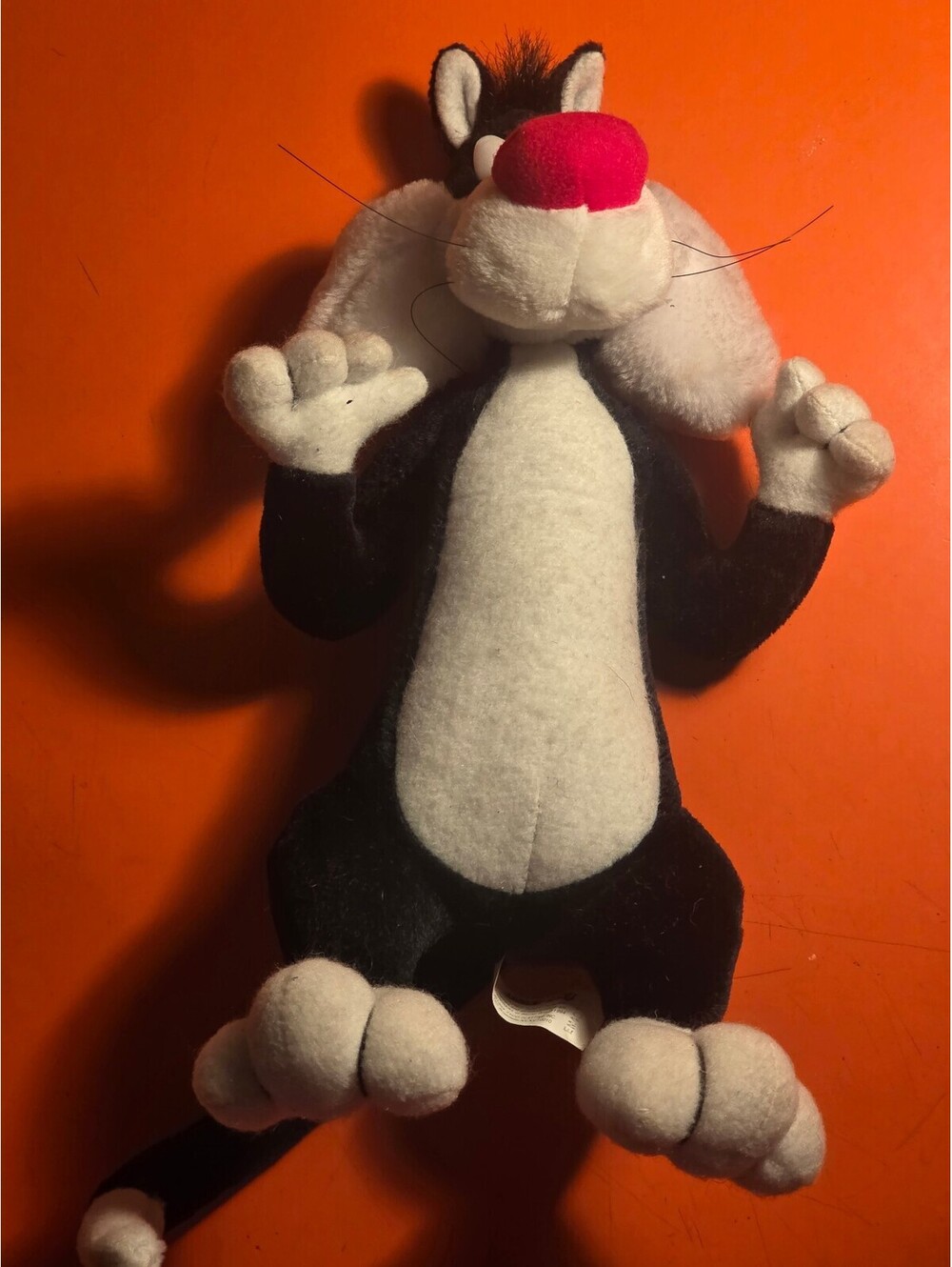Warner Bros. Looney Tunes Sylvester The Cat 10" Tall Plush Stuffed